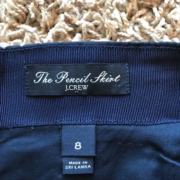 J.Crew Polka Dot Pencil Skirt - Picture 6 of 7